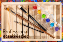 Kép betöltése a galériamegjelenítőbe: Két papagáj - Online festési csomag